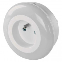 svietidlo nočné s fotosenzorom do zásuvky 250V, 3x LED so zás.